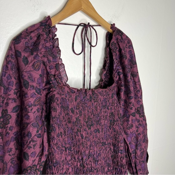 NWT Free People Smock It To Me Mini Dress Sz S - Picture 5 of 10